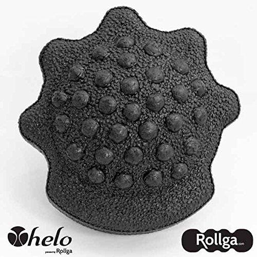 Rollga Rollga Muscle Releaser Massage Ball for Trigger Point Release, Muscle Knot Massage, Lacrosse Ball Alternative, 3 Surfaces for Advanced Grip and Muscle Release