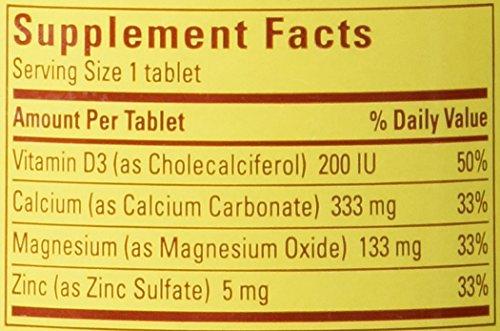 Nature Made Nature Made Calcium Magnesium & Zinc Tabs, 100 ct