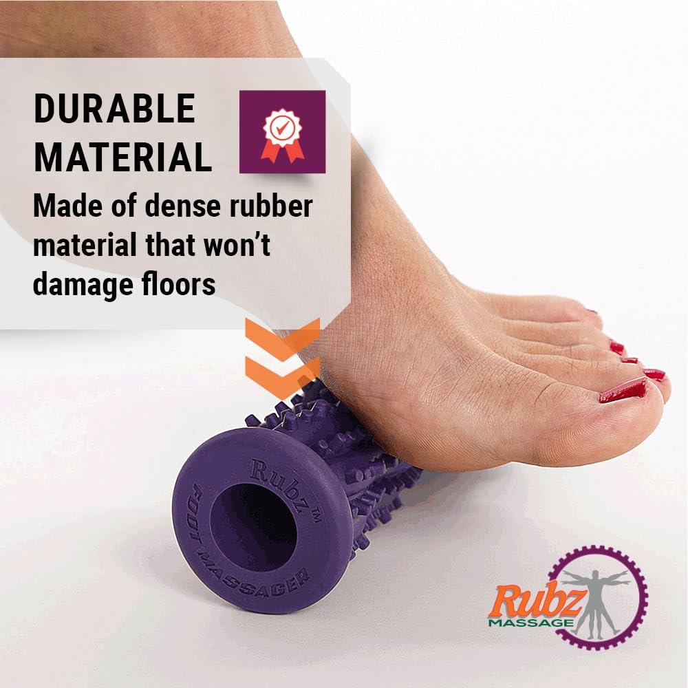 Due North Due North Foot Rubz Foot Massage Roller, 0.4 Pound, Multi Colored (DNFM1)