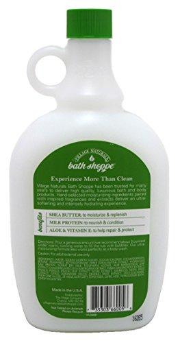 Village Naturals Therapy Village Naturals Bath Milk Bath Ultra-Moist White Tea & Jasmine 28 Ounce (828ml) (6 Pack)