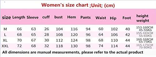 Whryspa Patient Pajamas Home Care Clothing Suit for Fracture,Disability,Surgery Patients,Paralysis,Long Bedridden Elderly,Easy to Wear Off,Pants,M