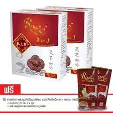 Taweekoon 1 Pack ; Royal Instant Coffee Mixed With Ganoderma Extract , 4 in 1 ; By TWK