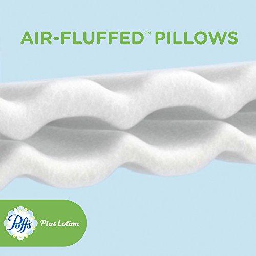 Puffs Puffs Plus Lotion Facial Tissues,4 count,pack of 6
