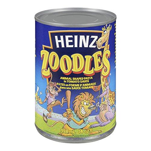 Heinz Heinz Zoodles Pasta, 398mL/13.4oz., Cans, (Pack of 24) {Imported from Canada}