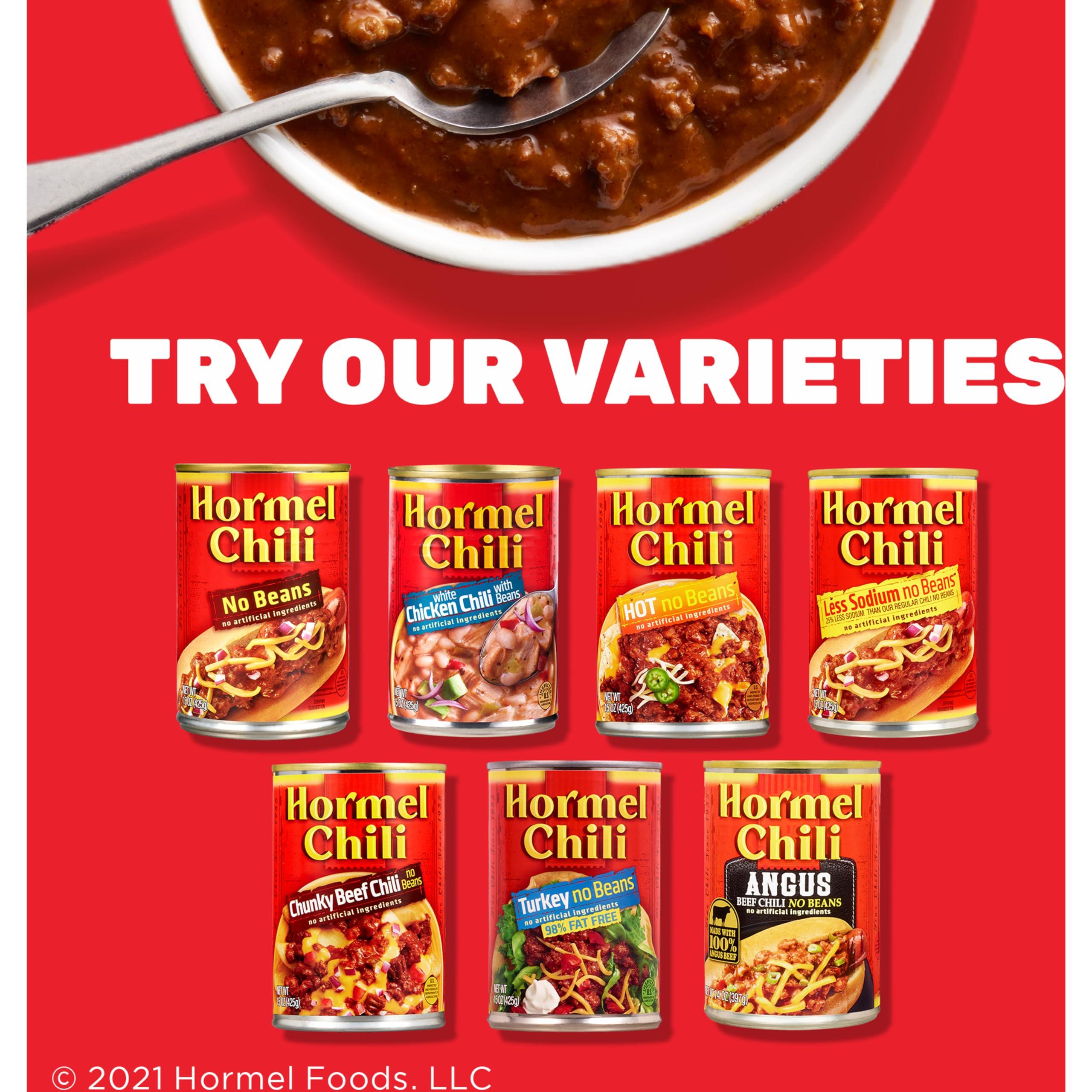 Hormel Chili HORMEL Chili No Beans, 38 Ounce