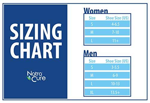 NatraCure NatraCure Plantar Fasciitis Socks - Compression Foot, Ankle, Heel Sleeves - (Size: Medium)