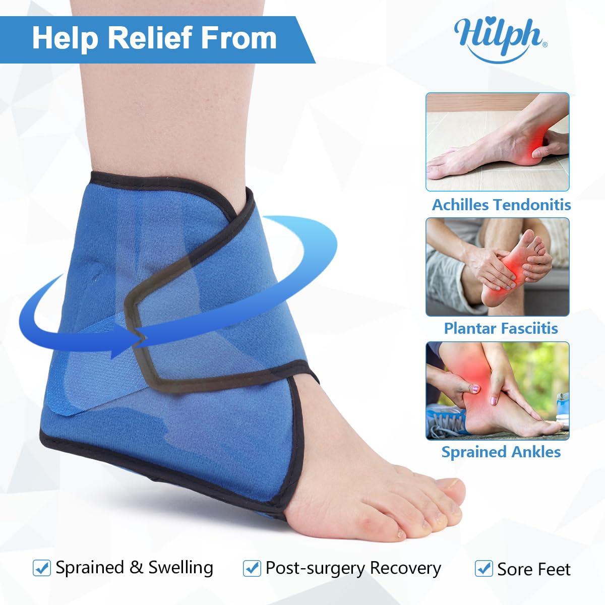 Hilph Hilph Foot Ice Pack Ice Boot for Injuries and Ankle Ice Pack for Swelling