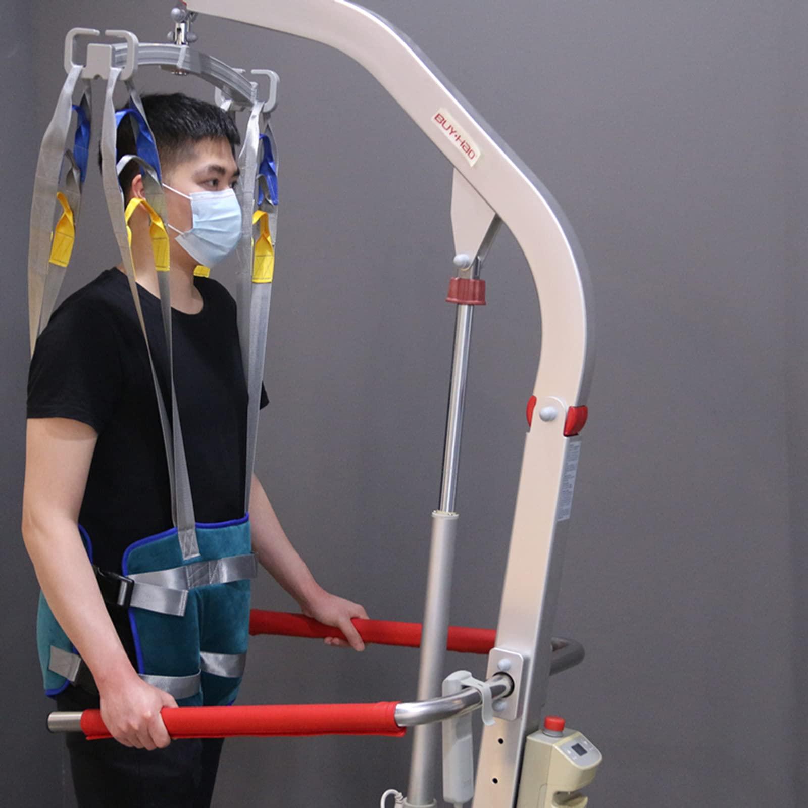 DDHVVOH DDHVVOH Medical Slings Walking Standing Aids Full Body Transfer Belt Strap for Thigh Hip Waist Lumbar Back Supports Leg Exercise,L,M