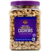 Wellsley Farms Wellsley Farms Whole Fancy Salted Roasted Whole Cashews, 42 Oz