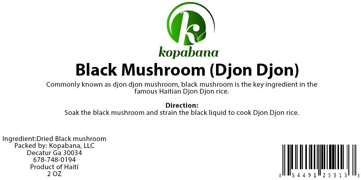 KOPABANA KOPABANA Haitian Mushroom | DJON-DJON for Rice Cooking | 2oz