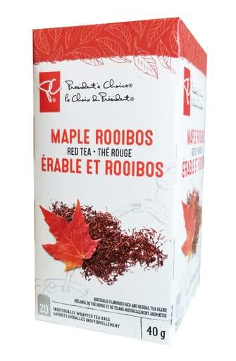 Loblaw's President's Choice Maple Rooibos Red Tea 20ct, 40g/1.4 oz., Box {Imported from Canada}