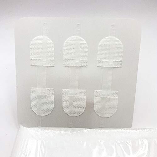 GUAIX 3Pcs White Outdoor Hemostatic Adhesive Close Wounds Painless Laceration Patch Zip Tie Wound Closure Zip Stitches Medical Bandage Band Aid(Small)