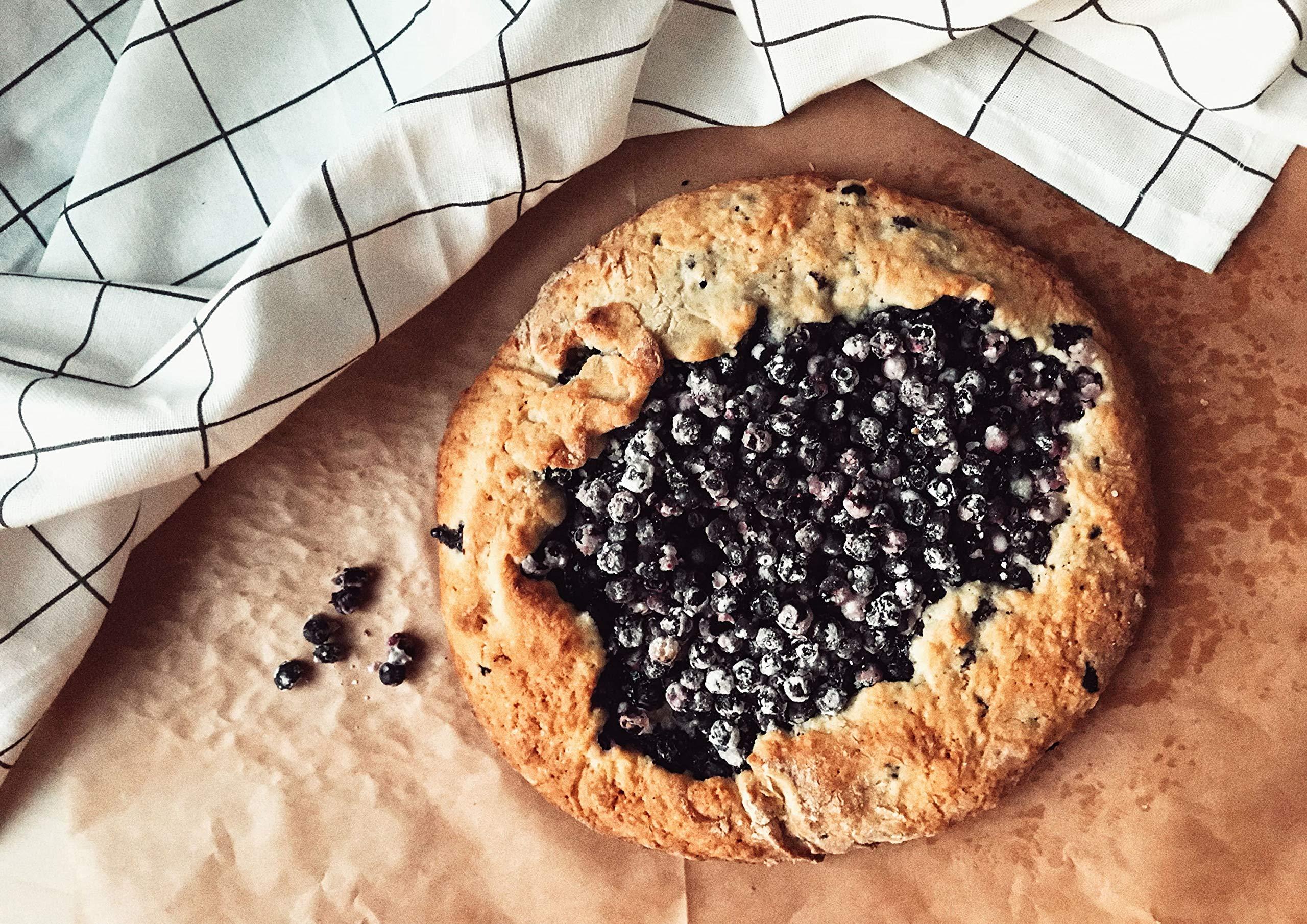 Food to Live Food to Live Unbleached White Fine Pastry Flour, 1 Pound Stone Ground from Soft White Whole Wheat Berries, Finely Milled and Sifted, Unbromated, Kosher, Vegan, Bulk