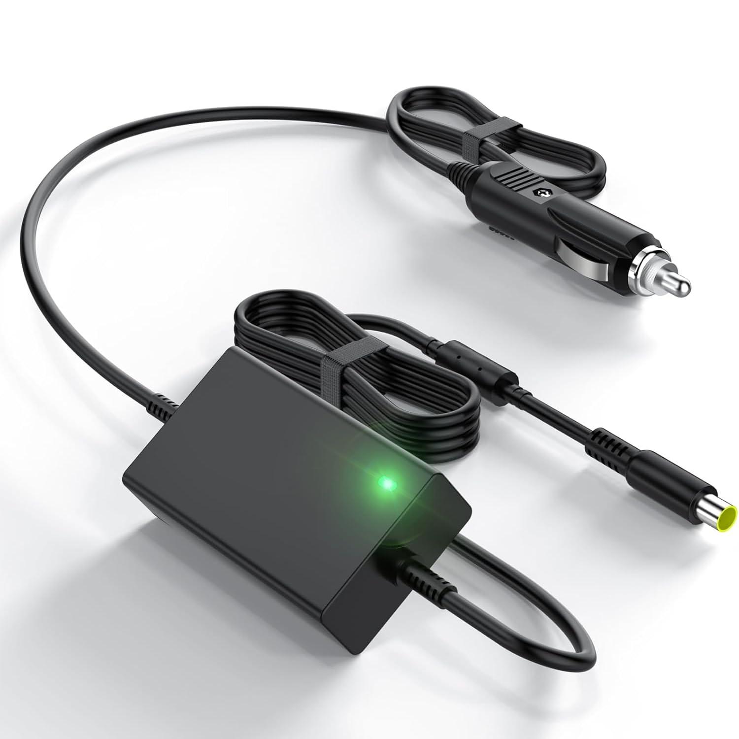 IBERLS for Resmed Airsense 10 DC Adapter Converter 12V Power Cord for Air Sense S10 AirCurve 10 BiPAP Machine 370006 370001 37297 37207 12Volt Charger(7.8FT, Travel, Camping)