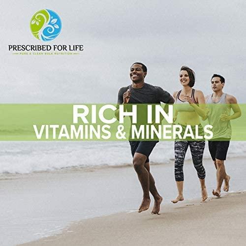 Prescribed For Life Prescribed For Life Blue Spirulina Powder, Pure Vegan Superfood, Gluten Free, Natural, Non GMO, Blue Algae Powder (Phycocyanin), Packed with Protein, Vitamins & Antioxidants (12oz / 340g)