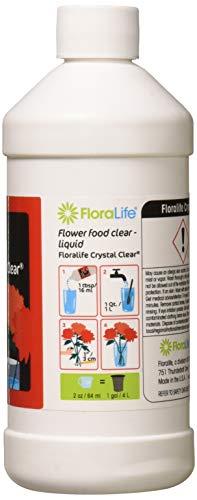 Smithers Floralife 82-22020 Floralife Crystal Clear Flower Food 300 Liquid, 500 ml/1 pt