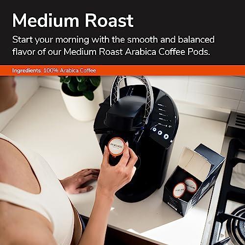For Wellness For Wellness Organic Arabica Coffee Pods (24 Pods, Medium Roast) Pair With The Good Stuff to Supercharge Your Coffee