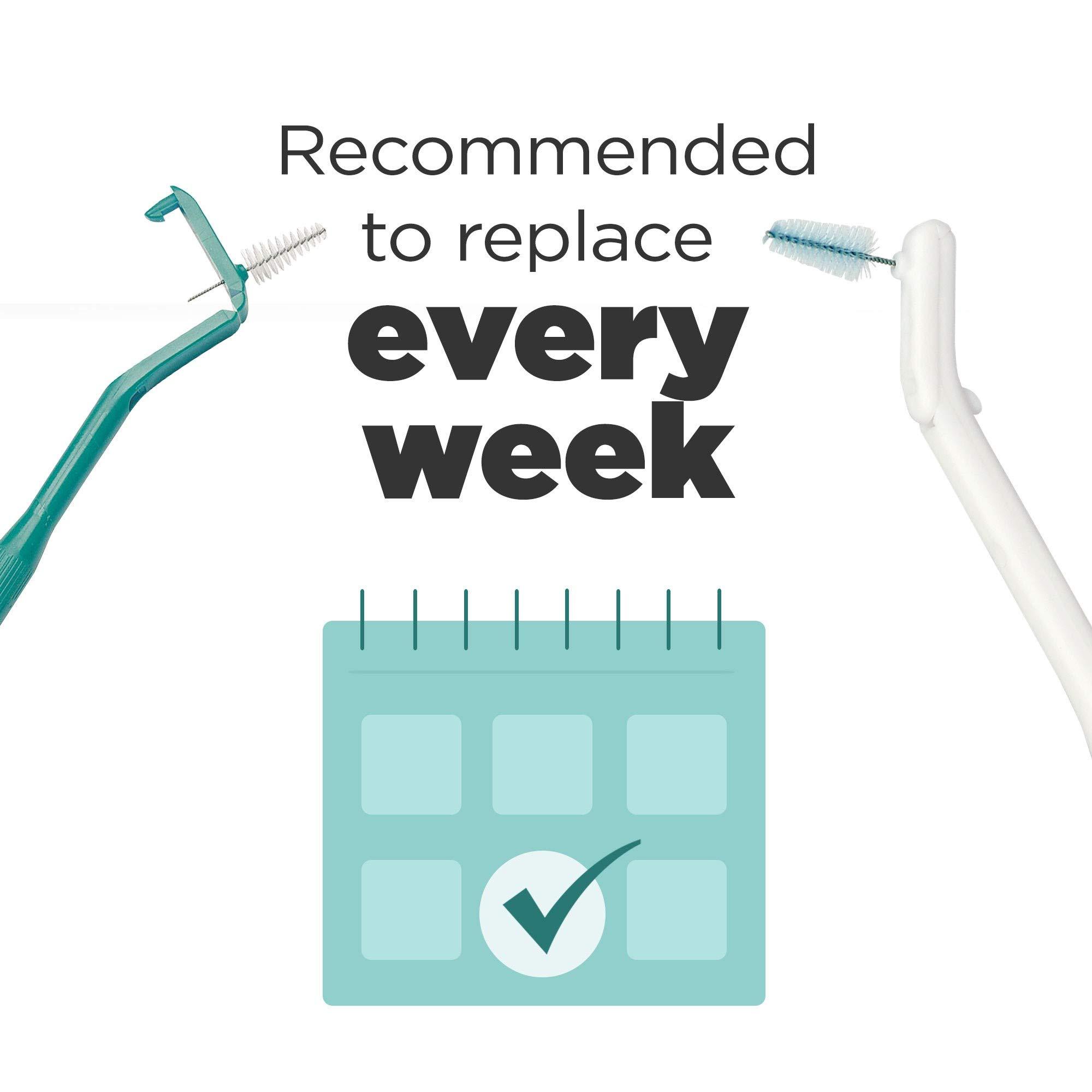 GUM GUM Proxabrush Go-Betweens Wide Interdental Brush Refills, 2ct., (Pack of 18)