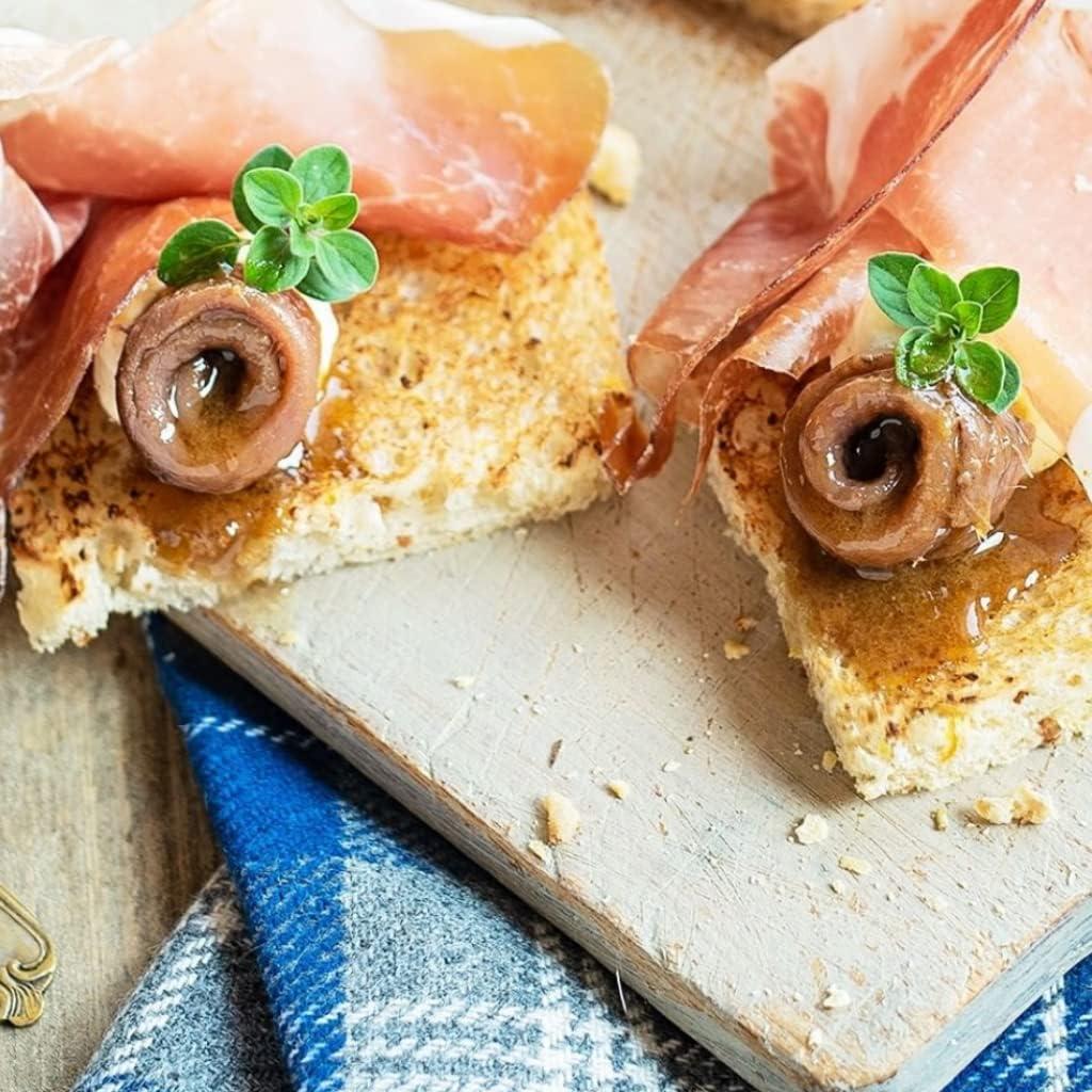 Rizzoli Rizzoli Anchovy Fillets in Extra Virgin Olive Oil, 3.17 OZ