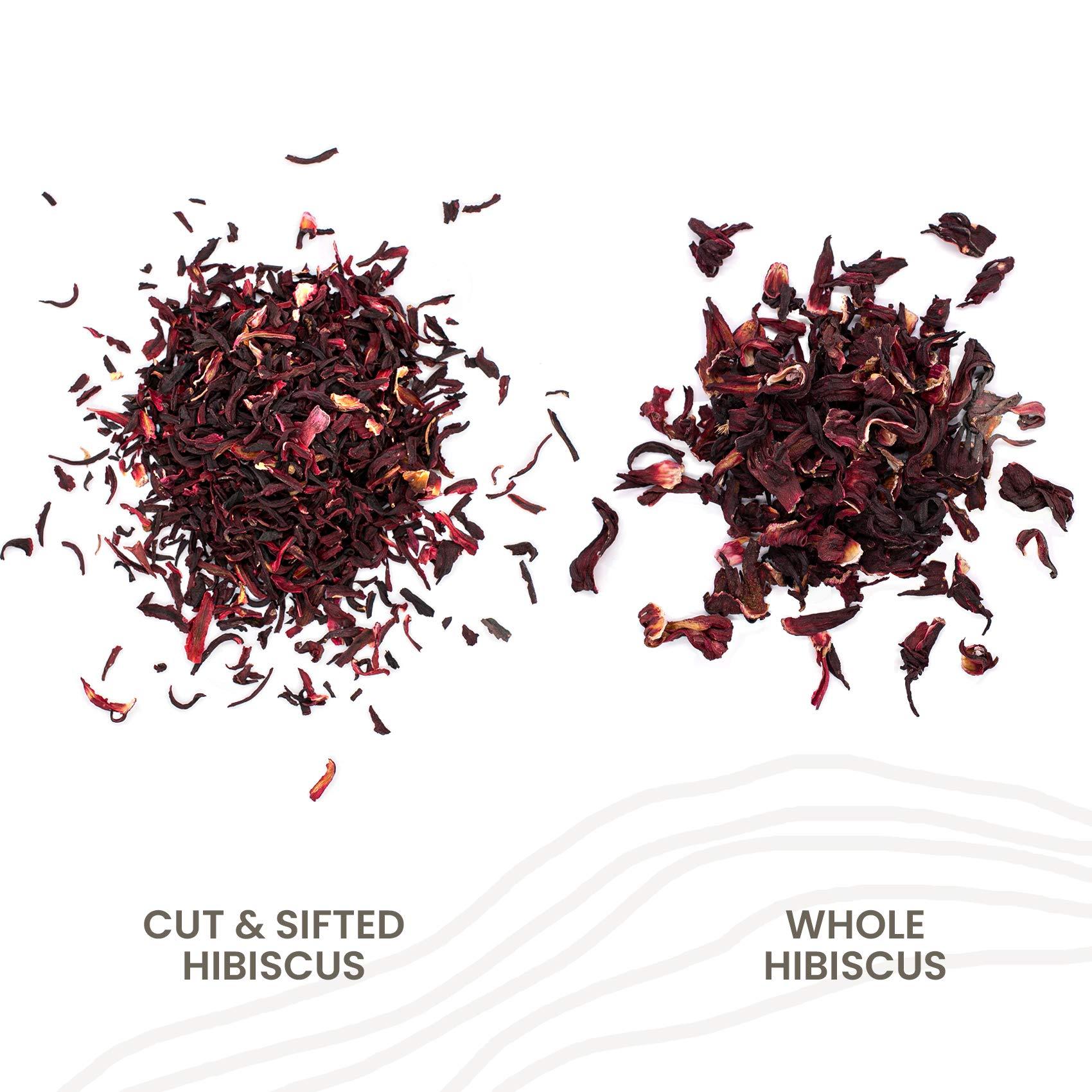 MagJo MagJo Naturals, Hibiscus Flowers 1LB (16 Oz) Hibiscus tea cut & sifted flowers, Flor de Jamaica