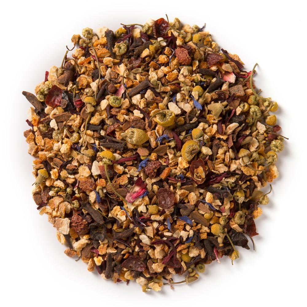 Davidson's Tea Davidson\'s Organics, Herbal Garden Harvest, Loose Leaf Tea, 16-Ounce Bag