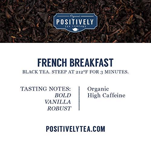 Organic Positively Tea Company Organic Positively Tea Company, French Breakfast Black Tea, Loose Leaf, 4 Ounce