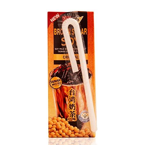 BSC Soy BSC Soy Milk with Coconut Jelly (Brown Sugar: Taiwanese Milk Tea Flavour) - Pack 3 of 230ml