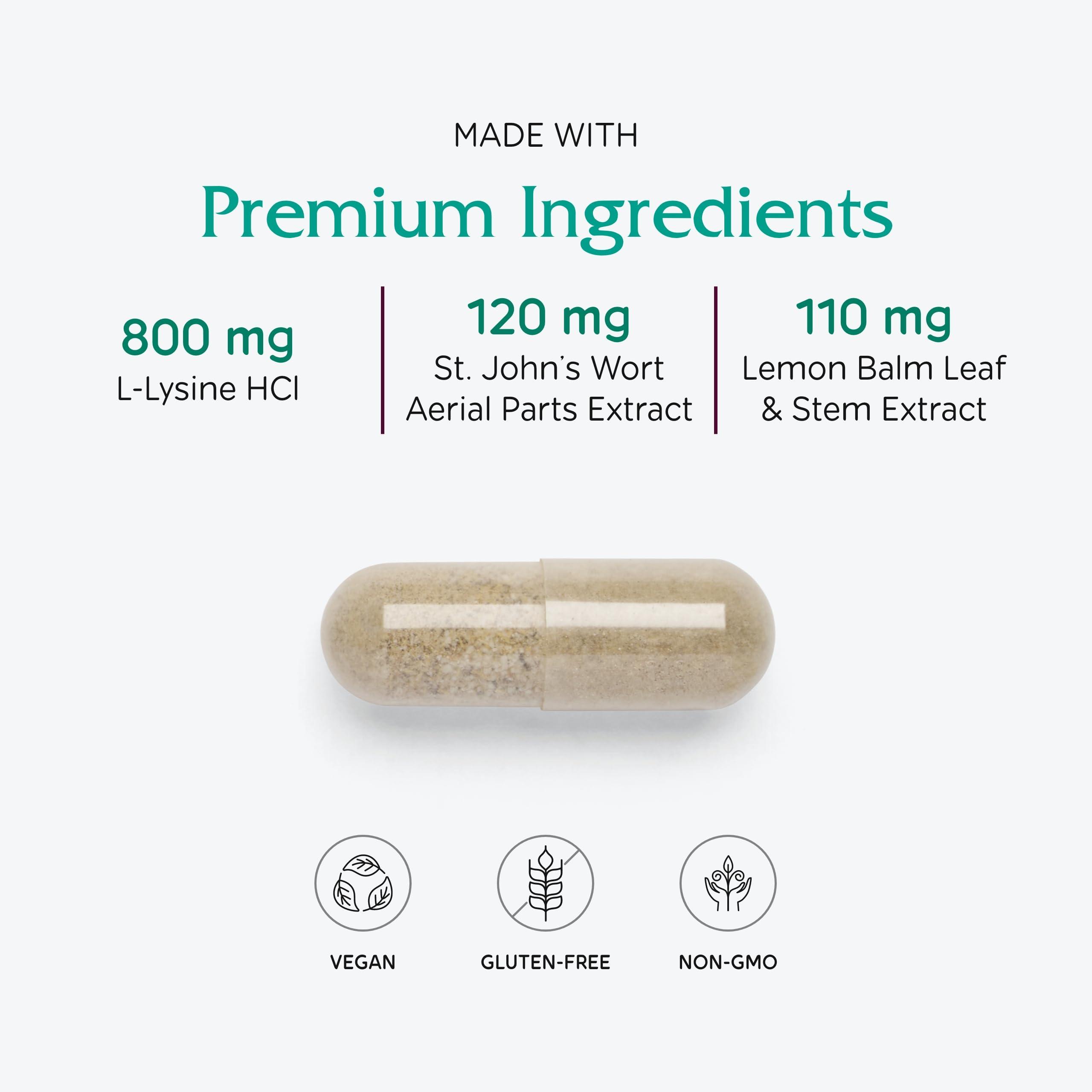 Vitanica Vitanica Lysine Extra, Immune System Support, Vegan, 60 Count