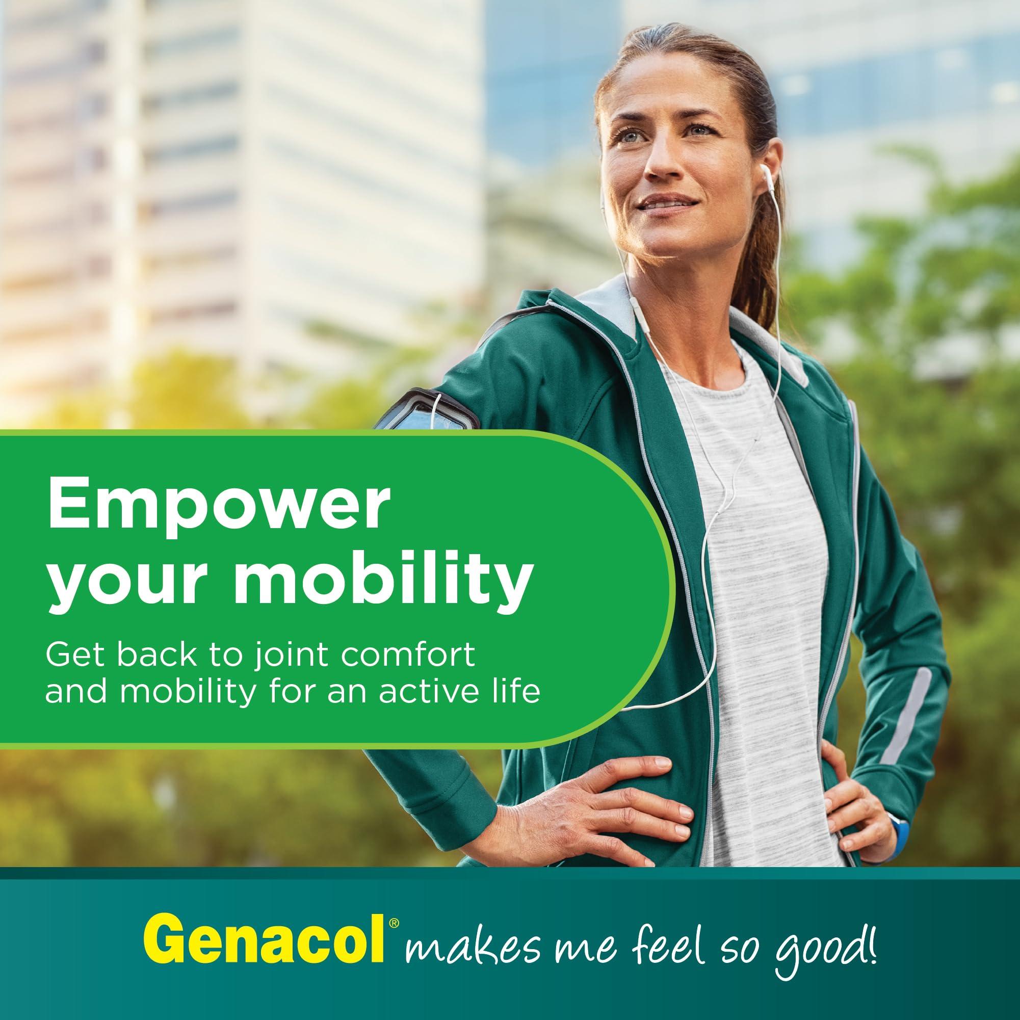 Genacol Genacol Collagen & Natural Eggshell Membrane | Achieve Rapid Joint Relief in as little than Just 5 Days| Patented hydrolyzed collagen joint support supplement Joint & Mobility 90 Capsules