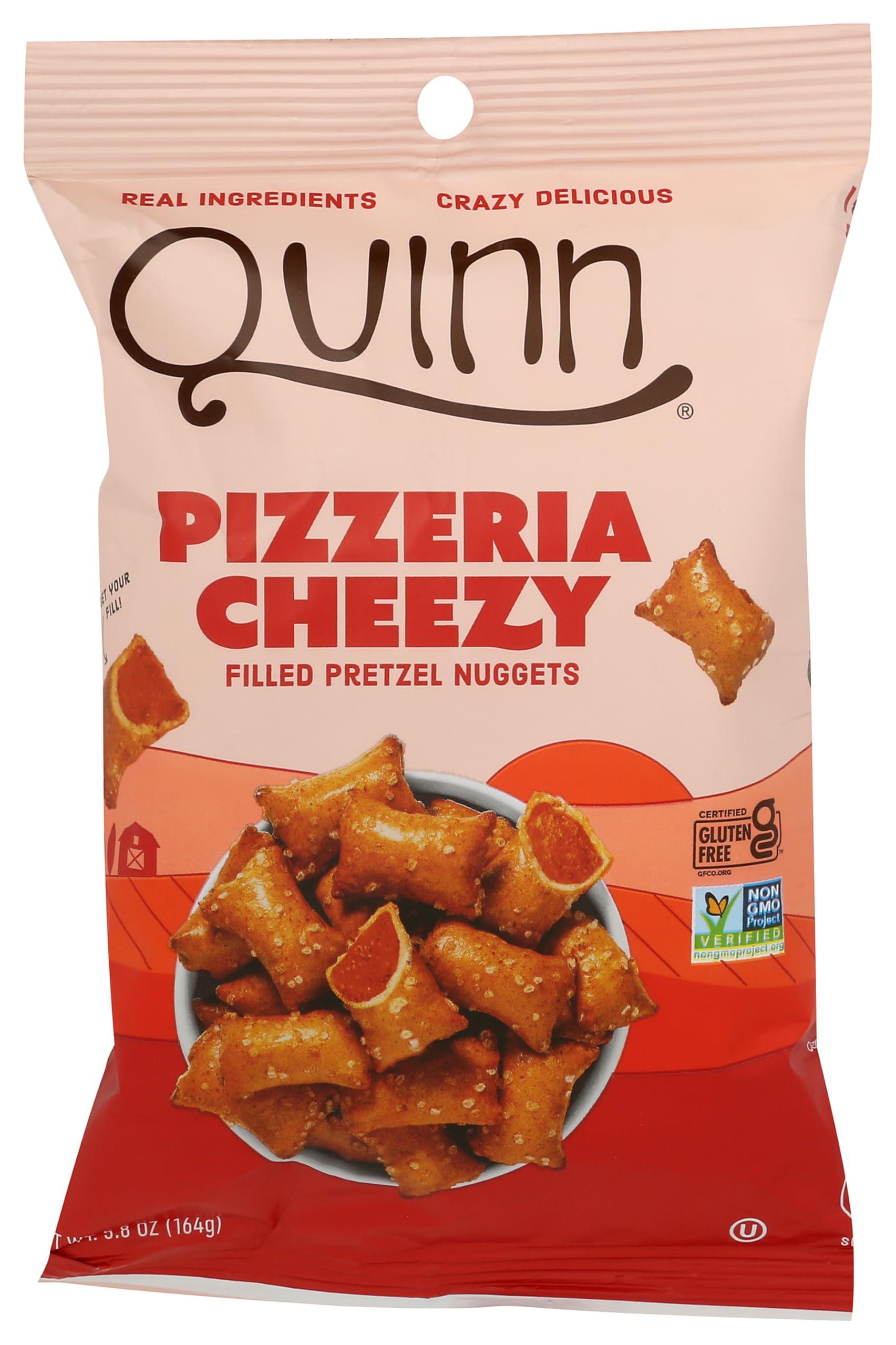 Quinn QUINN Pizzeria Cheezy Filled Pretzel Nuggets, 5.8 OZ