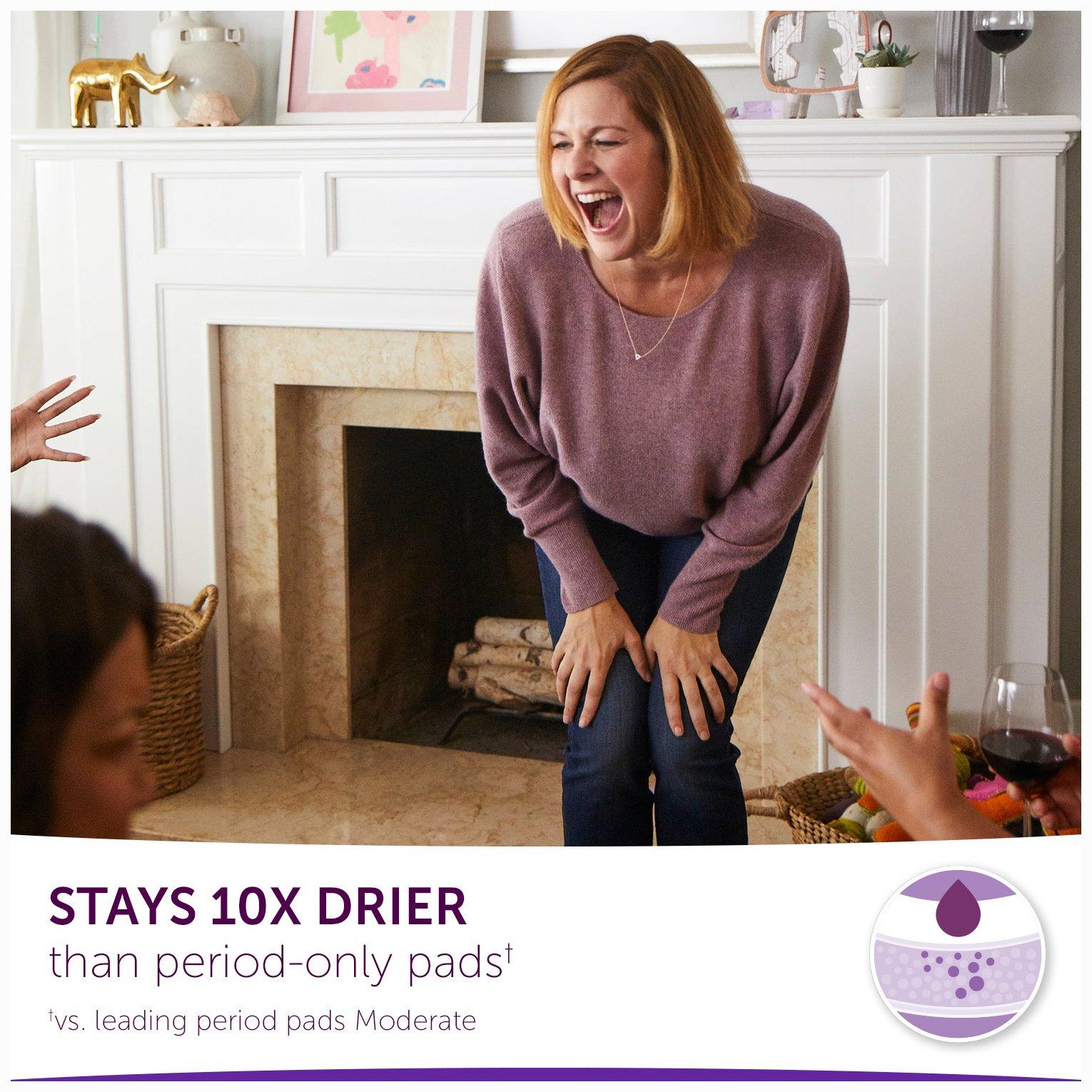 Poise Poise Incontinence Pads, Ultimate Absorbency, Regular, 56 Count