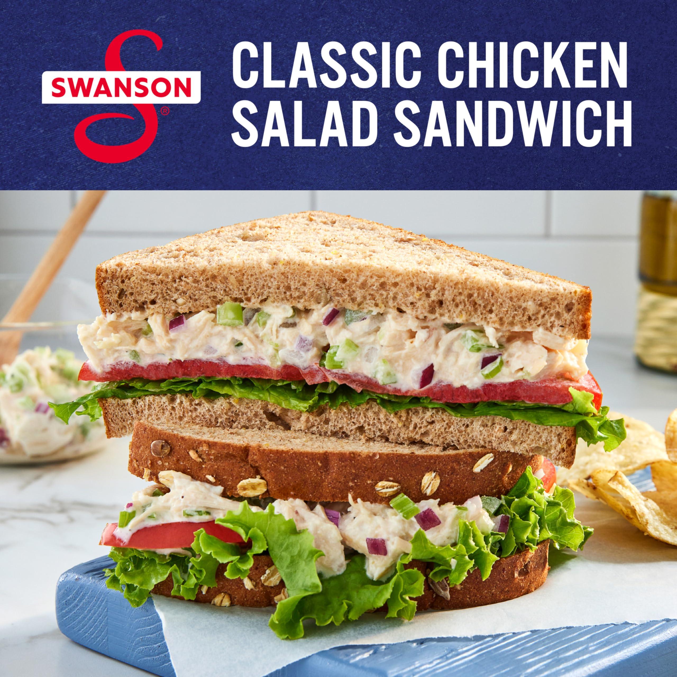 SWANSON S Swanson White Premium Chunk Canned Chicken Breast in Water, 12.5 OZ Can (Case of 12)