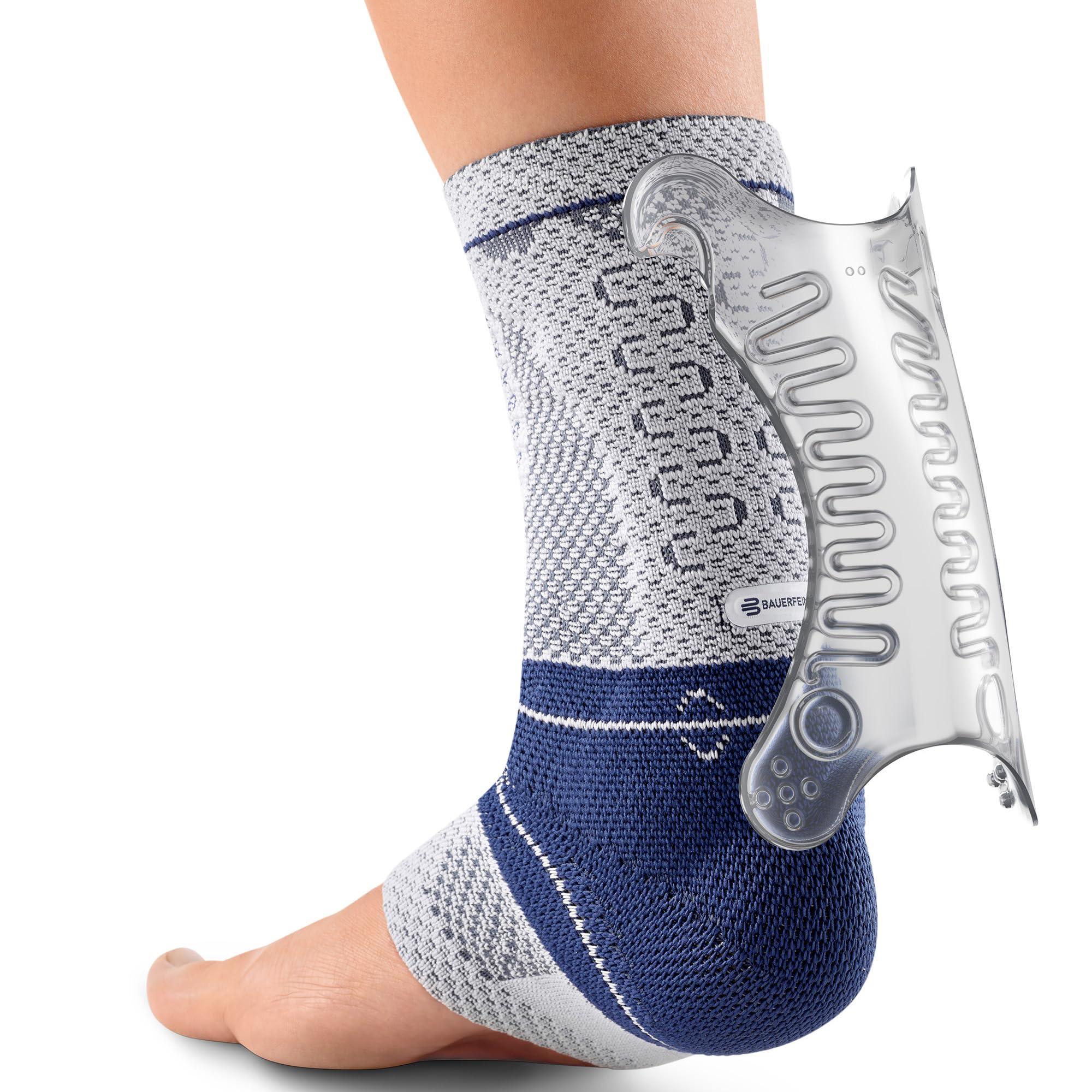 Bauerfeind AchilloTrain - Achilles Tendonitis Brace - Relieves Achilles tendon pain, swelling and inflammation. Titan, 2