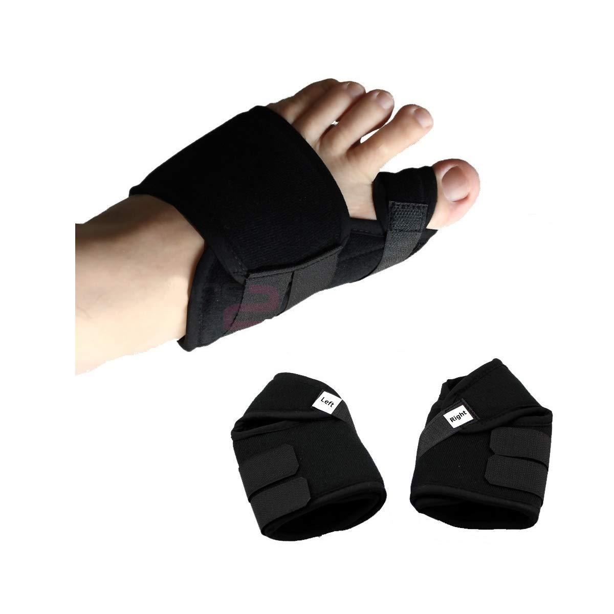 Happystep Happystep 1 Pair Bunion Splint for Hallux Valgus and Bunion Pain Relief & Toe Alignment Adjustable Brace for Men, Women, and Kids, Washable & Durable (Small: women 4-6.5 or big Kid Size 2-4.5)