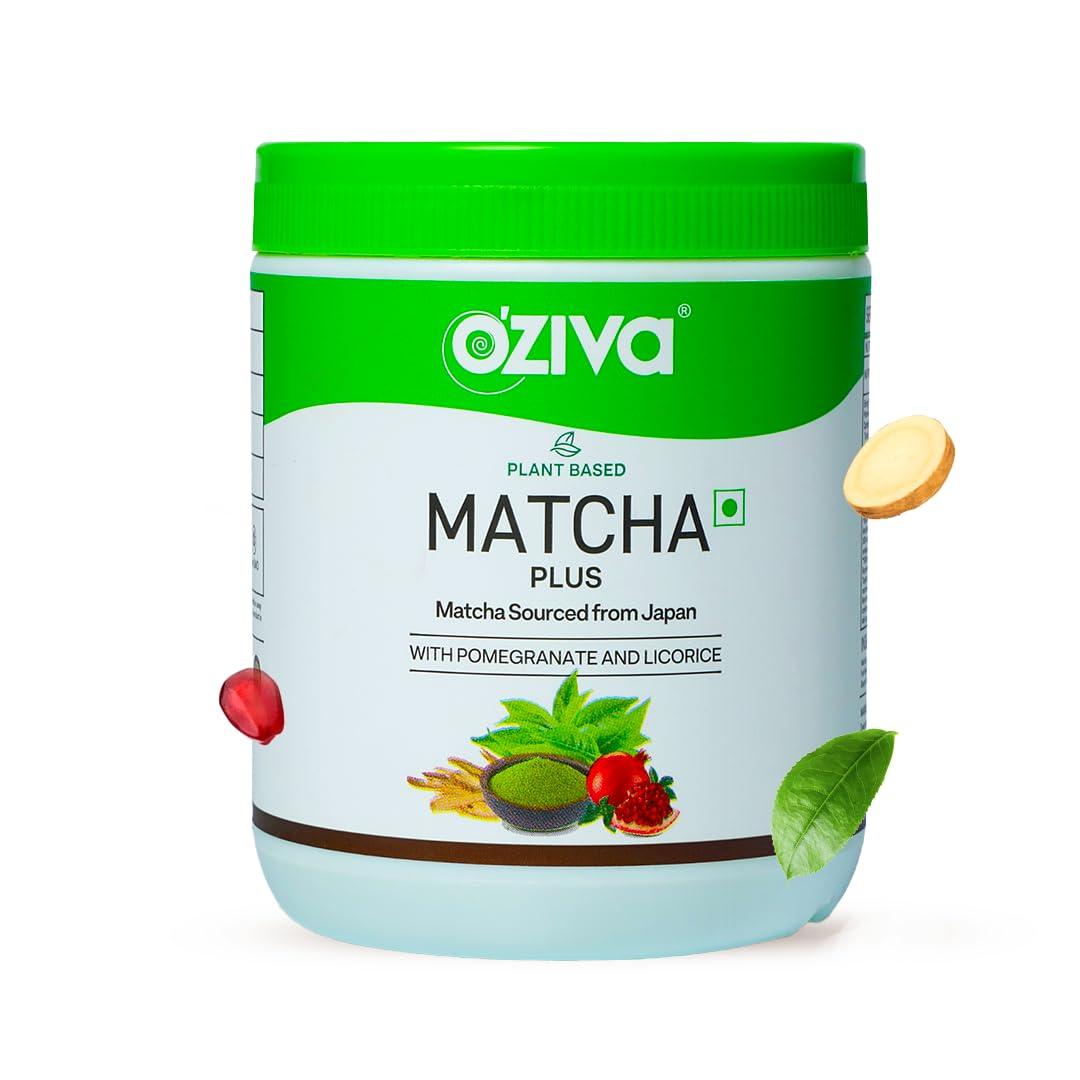 OZIVA OZiva Plant Based Matcha Plus Powder (50 Gm)