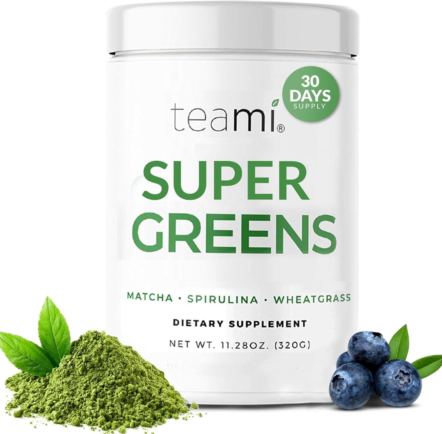 Teami Teami Wellness Duo: Skinny Detox Tea and Greens Superfood for a Healthier You,Ultimate Detox & Superfood Boost