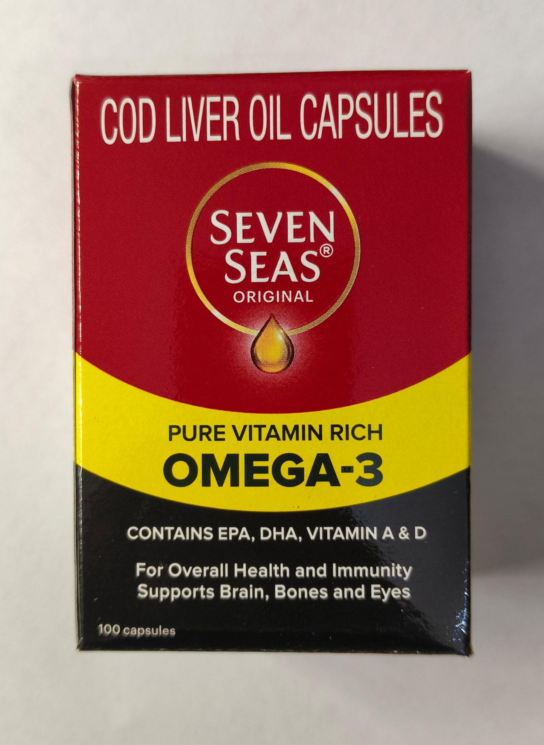 Seven Seas Seven Seas Cod liver fish oil 100 Capsule