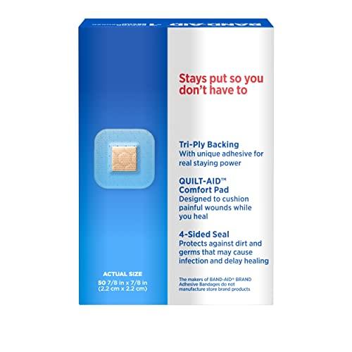 Band-Aid Band-Aid Brand Tru-Stay Clear Spots Discreet First Aid and Wound Care for Minor Cuts and Scrapes, All One Size, 50 Count