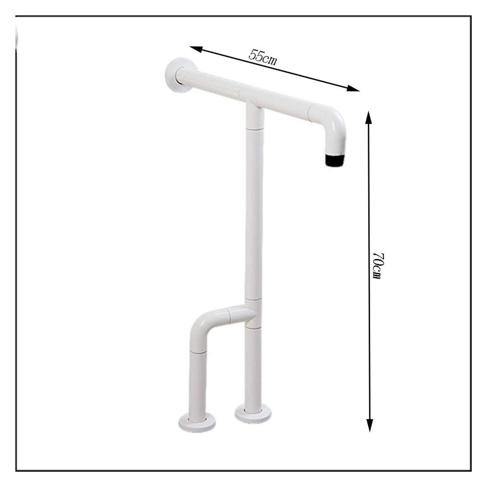 TiStm Grab Bar Handle Safety Support Hand Rails, Disabled Bathroom Garb Bar T-Shaped Toilet Handrail Anti-Slip Safety Support Hand Rail,Anti Slip Grip Non-