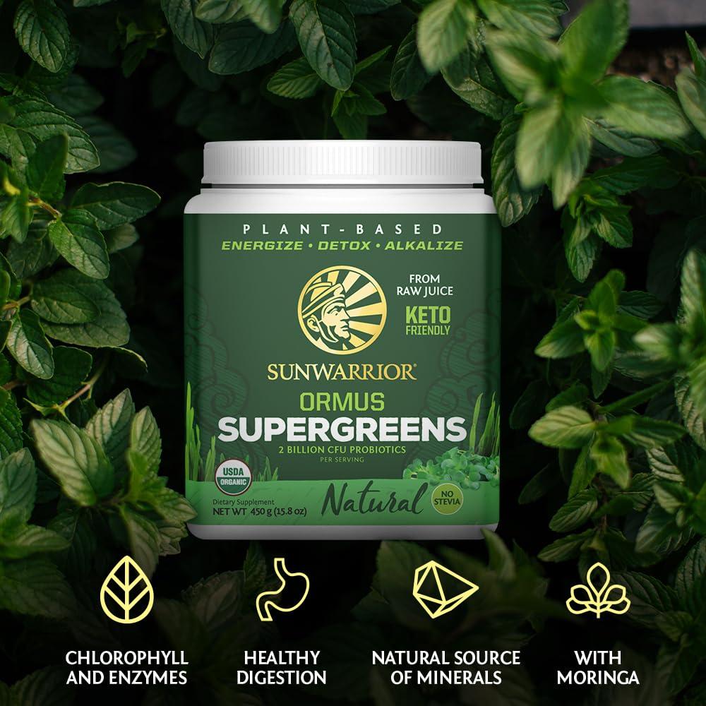 Sunwarrior Sunwarrior Ormus Super Greens, 450 GR