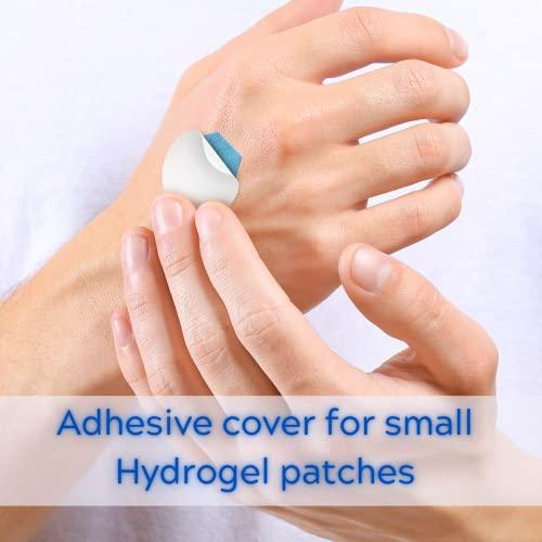 Medagel Medagel Protective Adhesive Knit Medical Tape to Secure Hydrogel Pads & Hexagels for Blisters, Bites, Burns, Cuts & Wounds, Lightweight & Breathable, 1.5\" Circles, 200 Count