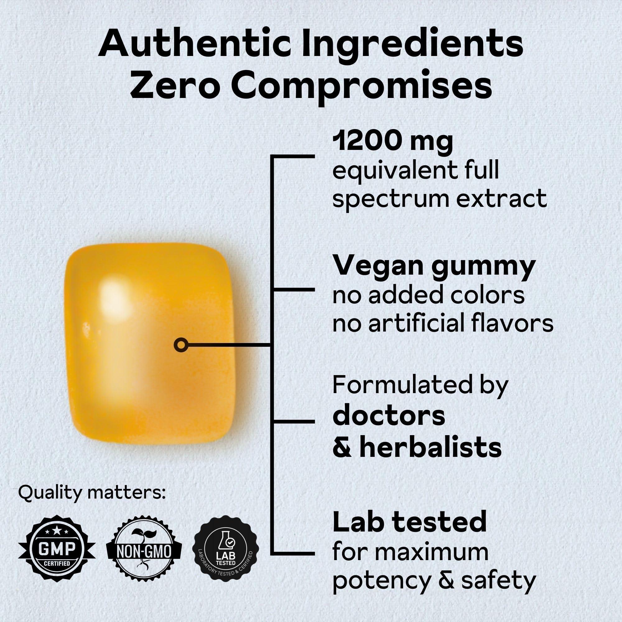 Reprise Melatonin Free Natural Sleep Aid Gummies for Adults | NO Melatonin | Herbal Jujube & Chamomile, Lemon Balm - Deep Sleep Supplement & Relaxation for zzz, 45 Vegan Gummies (45 Gummies (1 Pack))