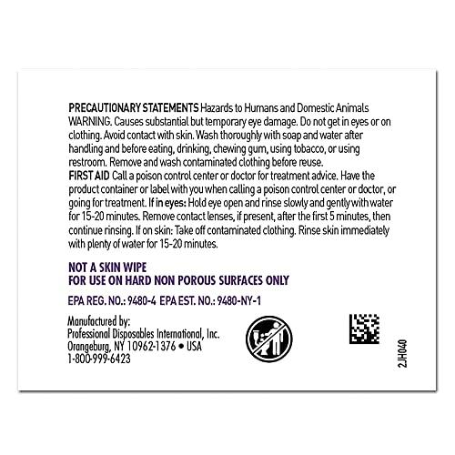 SANI CLOTH Germicidal Disposable Cloth Wipes, Large Wipes, 5\"x8\", 50 Individually Wrapped