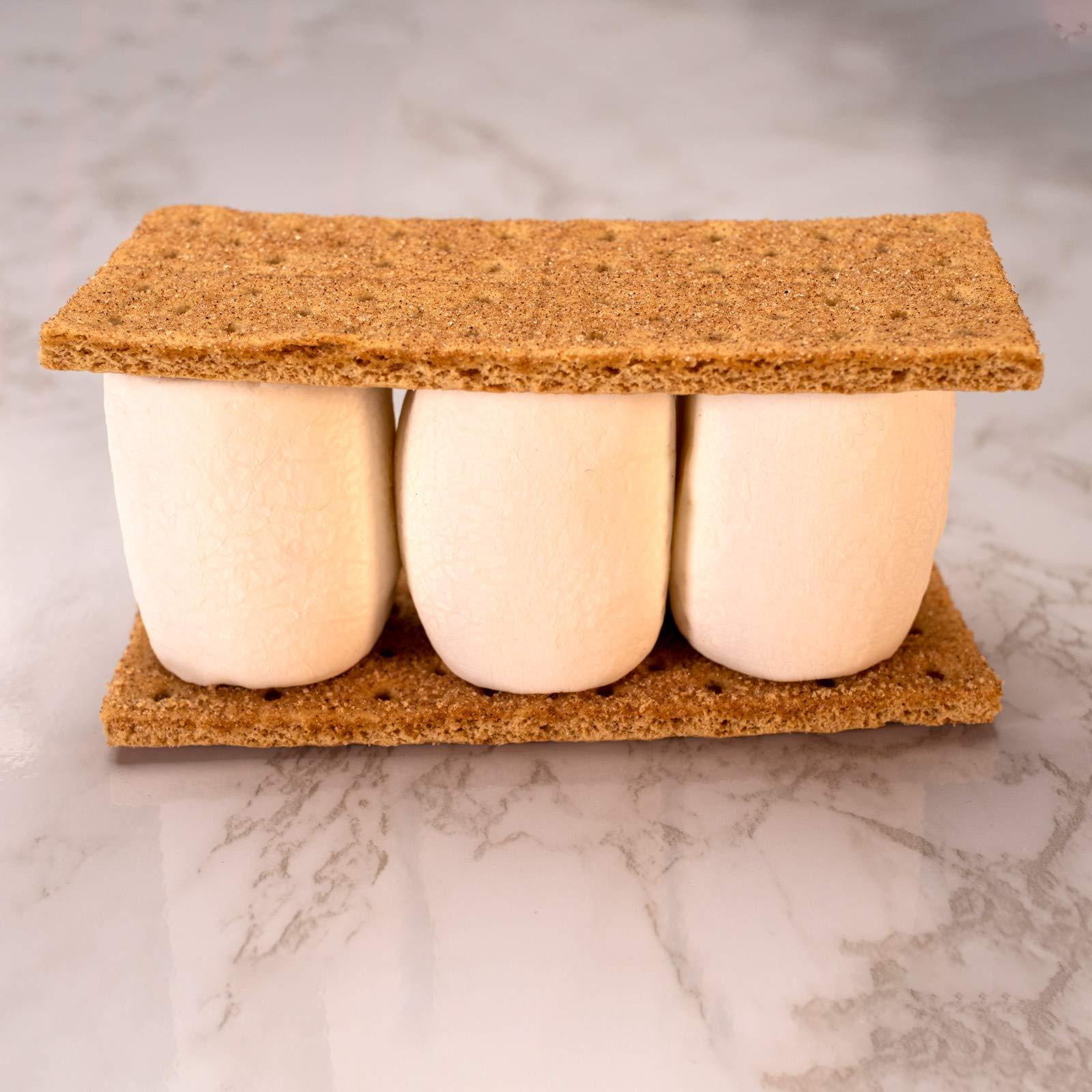 Ziyad Ziyad Gourmet Halal Giant Marshmallows in Jumbo Bag, Delicious Sweet Treat, Pork-Free, Egg-Free, Dairy-Free, Gluten-Free, Perfect for Holidays and Smores! 25oz