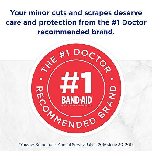 Band-Aid Band-Aid Brand First Aid Hurt-Free Medical Adhesive Paper Tape for Wound Dressings, 1 in by 10 yd