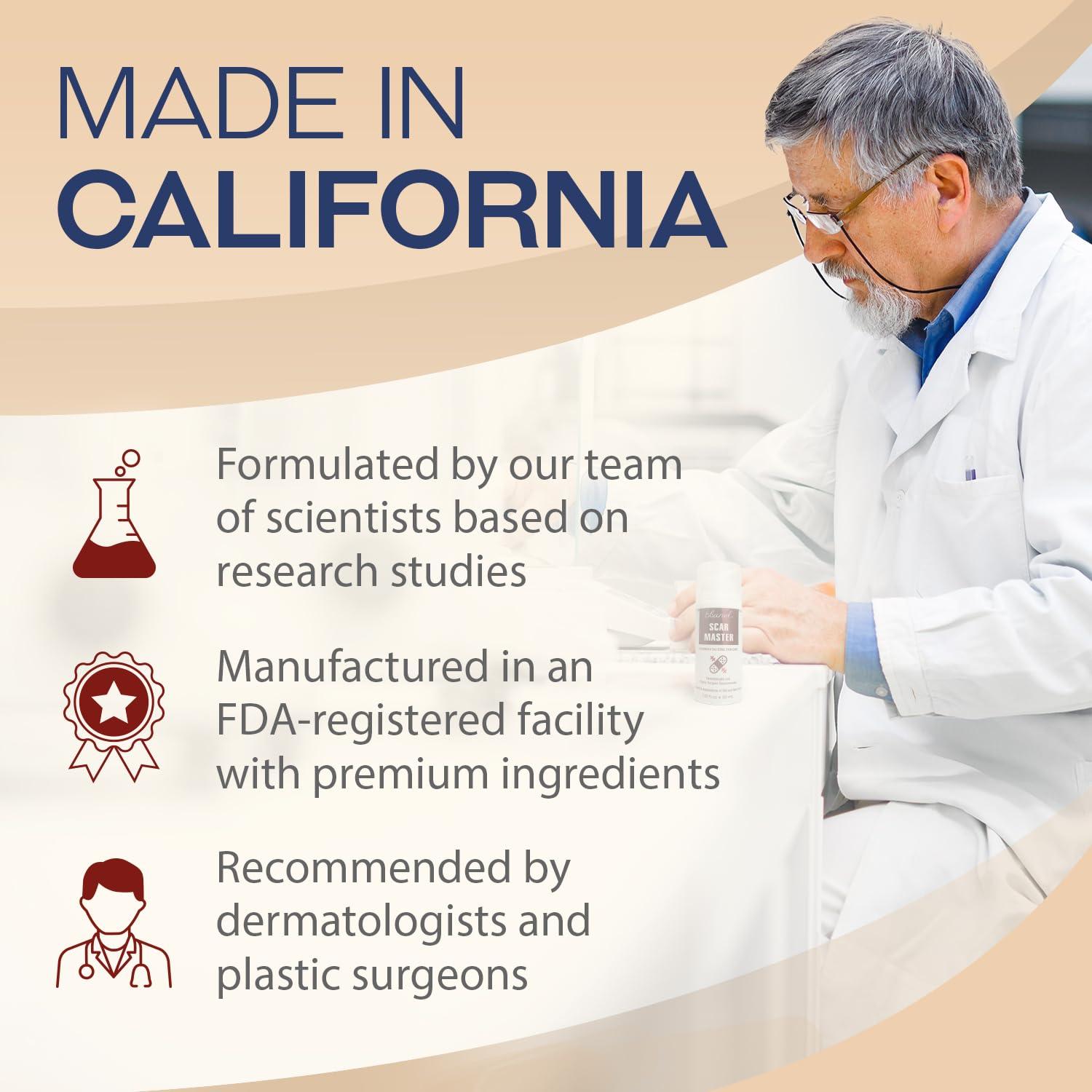 Ebanel Ebanel Advanced Silicone Scar Gel with Allantoin, Emu Oil, Vitamin E and Onion Extract, Medical-Grade Cream for Old & New Scars from Surgeries, C-Section, Injuries, Burns, Keloids & More