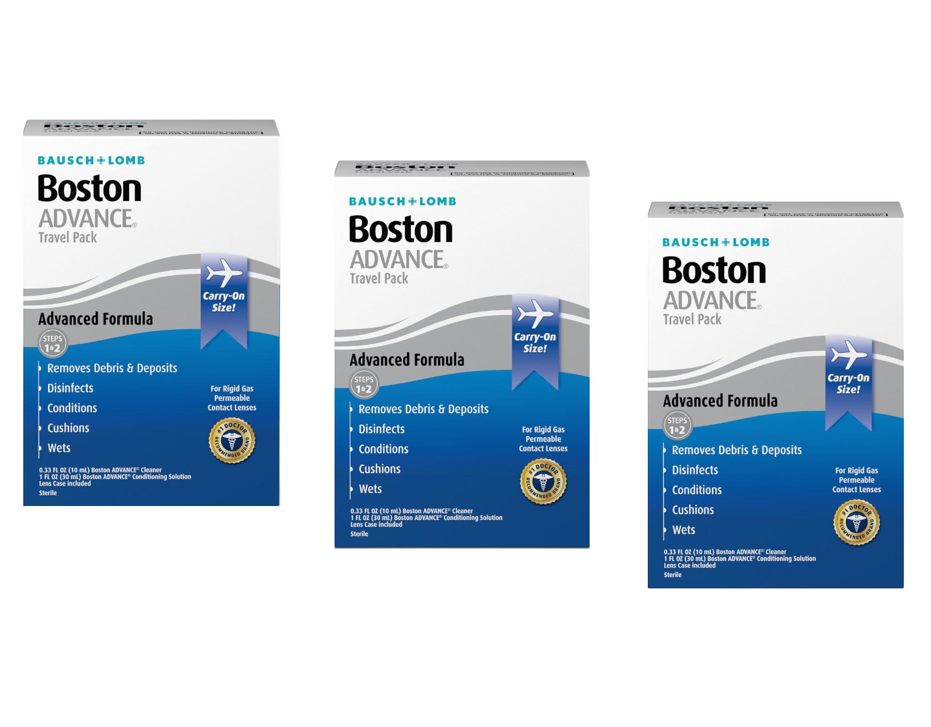 Boston Bausch & Lomb Boston Advance Formula Travel Pack ( 3 pack)