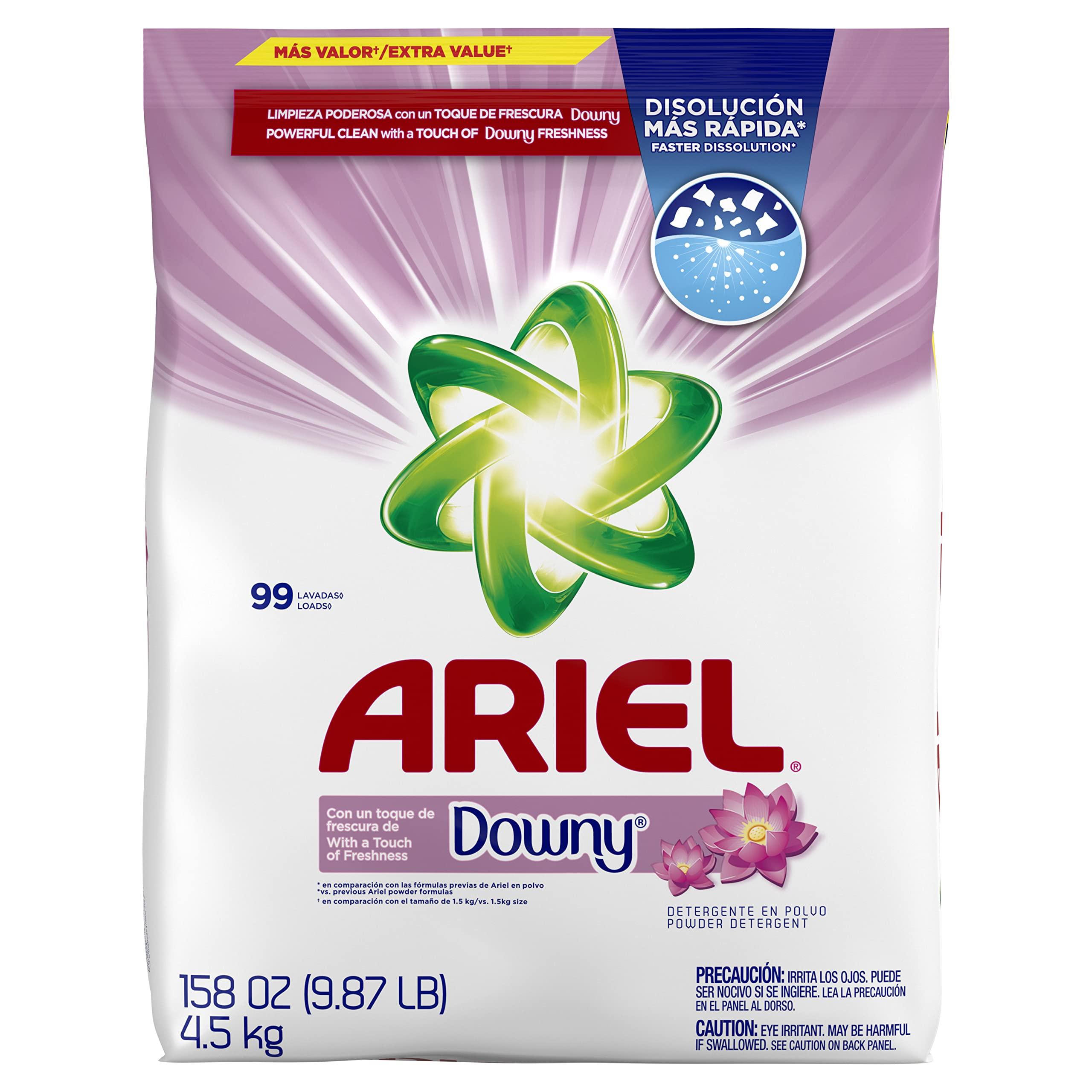 ARIEL Ariel, with a Touch of Downy Freshness, Powder Laundry Detergent, 158 oz, 99 loads (Pack of 2)