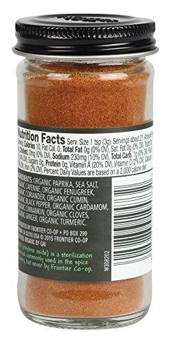 Frontier Frontier Organic Seasoning, Berbere, 2.3 Ounce