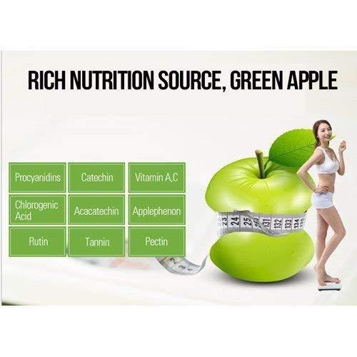 Gapdang Herb Green Apple Extract Powder Natural 100% Pure Fresh Dietary Fiber Vitamin C 200g